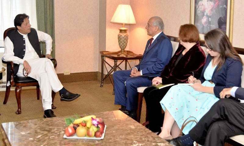 عمران خان په امریکا کې د هند څخه ګیله کړې ده