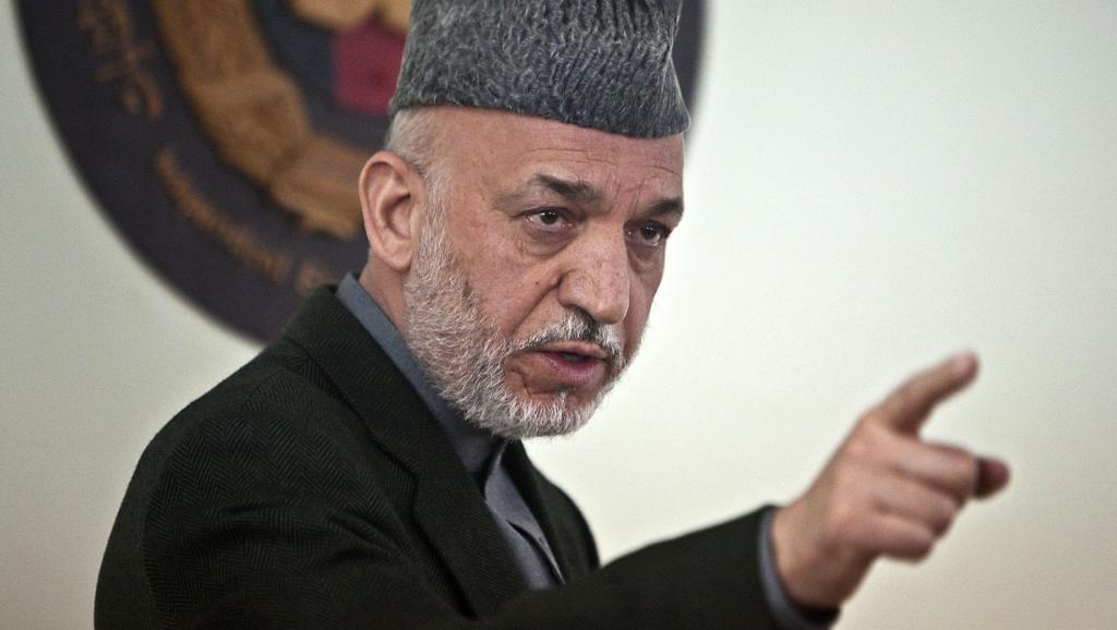 اعلاميه مطبوعاتى حامد كرزى در رابطه به خصوصى سازى جنگ افغانستان از سوى ايالات متحده امريكا