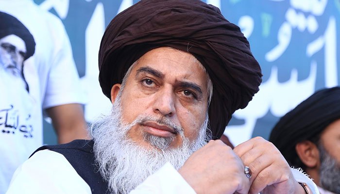 د پاکستان پوځ د (تحريک لبيک) مشر خادم حسين ونېولو 