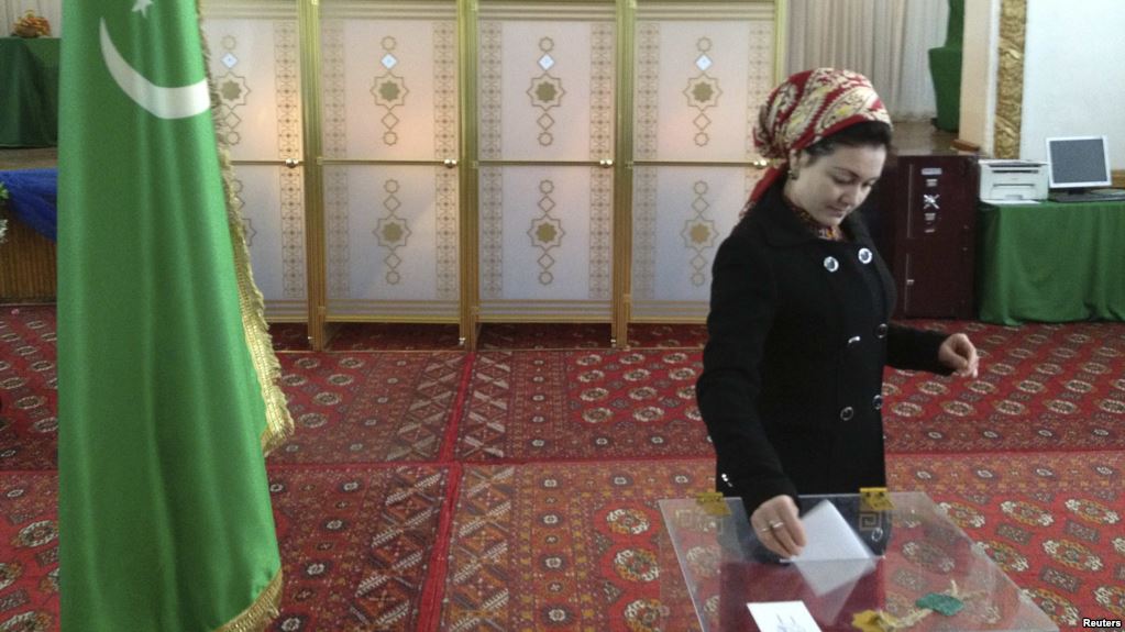  ترکمنستان کې نن د پارلماني ټاکنو لپاره رایې ورکول کېږي