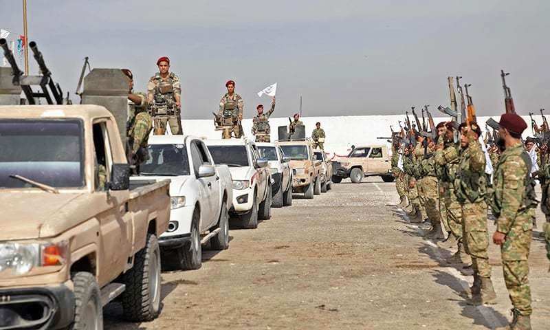 ترکیې په سوریه کې د ۳۴۲ کرد جنګیالیو د وژل کیدو ادعا کړې ده