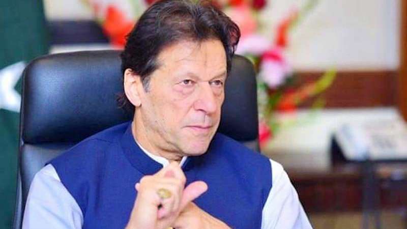 عمران خان : که استعفا یې یو شرط وي نو بیا مولانا خبرې کول نه غواړي