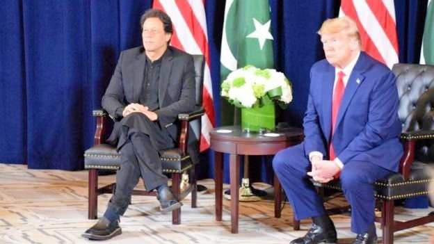 ټرمپ د عمران خان په ځواب کې : ګورو به چې څه کېږي؟