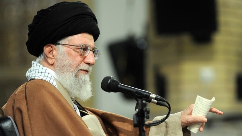 خامنه يی: د سعودي یو ځای کېدل له امریکا او اسراییلو سره، له مسلمانانو سره خیانت دی