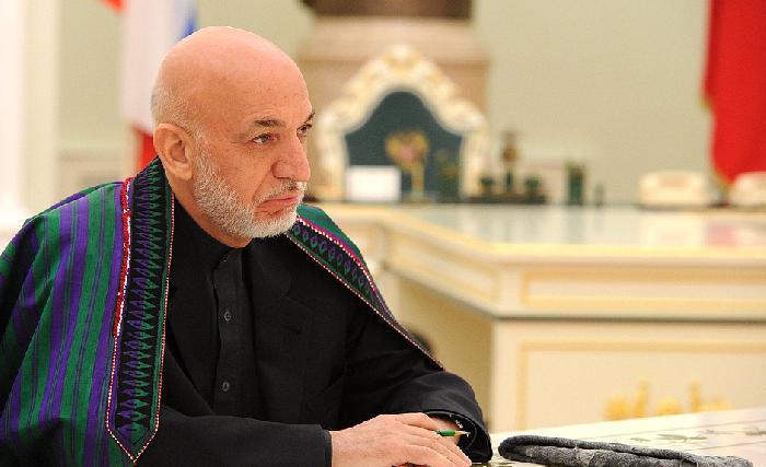 اعلامیه مطبوعاتی حامد کرزی در رابطه به حمله تروریستی امروز در چهارراهی زنبق کابل