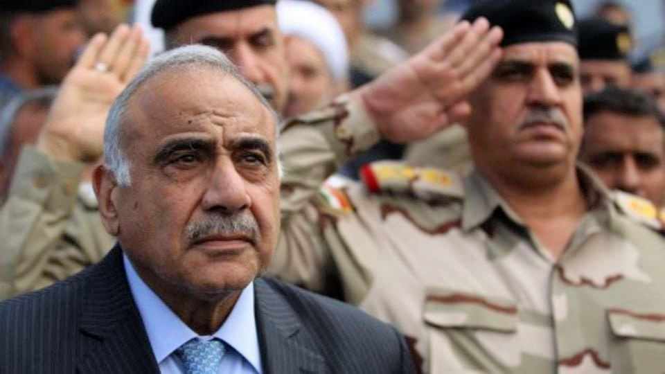 د عراق د لومړي وزیر عادل عبدالمهدي استعفاء ومنل شوه
