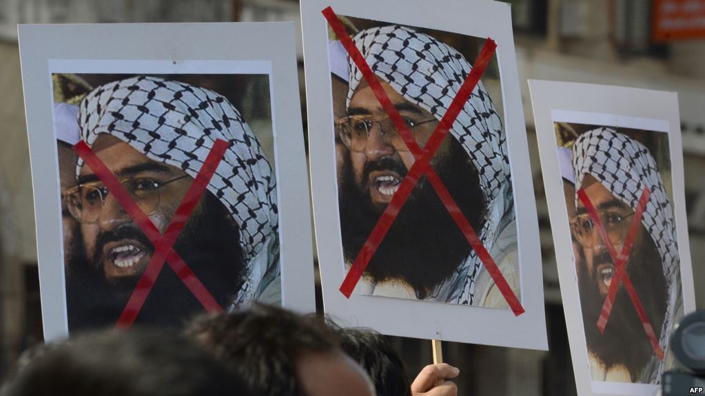چين: د هندوستان ملاتړ کوو او ملګری ملتونه به وهڅو چې د جیش محمد ډلې د مشر مسعود اظهر نوم د ترهګرو په لېسټ کې شامل کړي 