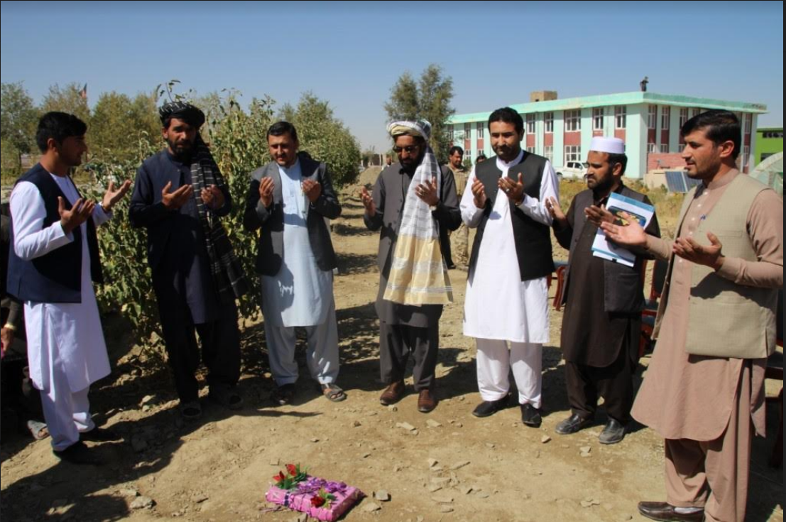 پکتیکا کې د شاوخوا ۸،۵ میلیونه افغانیو په لګښت د ابیارۍ او هموارۍ پروژې رغنیزې چارې پیل شوې