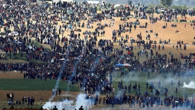 د فلسطین په لاریونونو کې په سلګونو وګړي ټپیان شوي