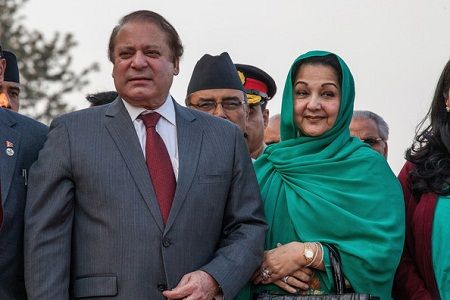 د نواز شریف میرمن صدارت ته ځان نومولی