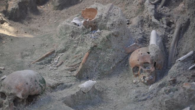 په سرېلانکا کې د ۲۳۰ کسانو ډله ييز قبر موندل شوی دی 
