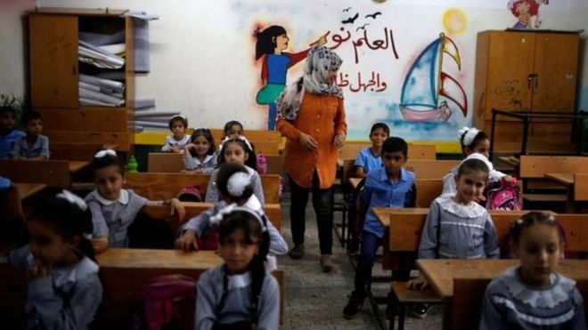 امريکا په منځني ختيځ کې له پنځه مېلېونه فلسطیني کډوالو سره مرستې بندې کړې 