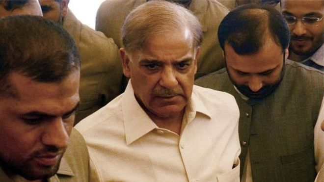 د پاکستان پوځ د پخواني لومړي وزير نواز شريف ورور میا شهباز شریف ونېولو 