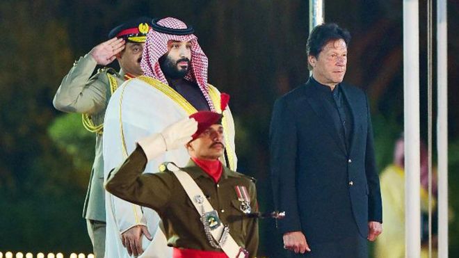 سعودي په پاکستان کې شل مېلېارده امريکايي ډالر پانګونه وکړه 