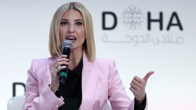 امریکا کې راتلونکې اوونۍ د تکنالوژۍ او کار موندنې په تړاو یو لوی نندارتون جوړېږي او په دې نندارتون کې اېوانکا ټرمپ هو ګډون کوي