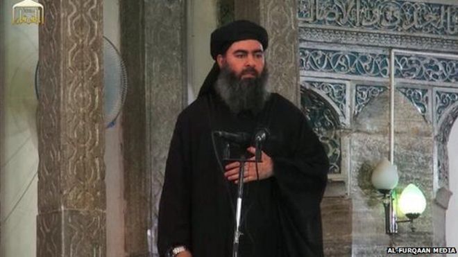 د داعش ډلې مشر ابوبکر البغدادي نوی غږيز پيغام خپور شو