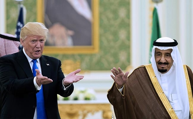 سعودي؛ د ایران پر وړاندې د ټرمپ له پریکړې هرکلی کړی